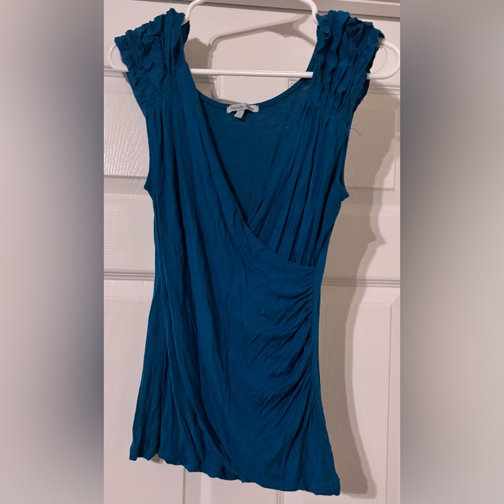 Charlotte Russe Turquoise Wrap Dress